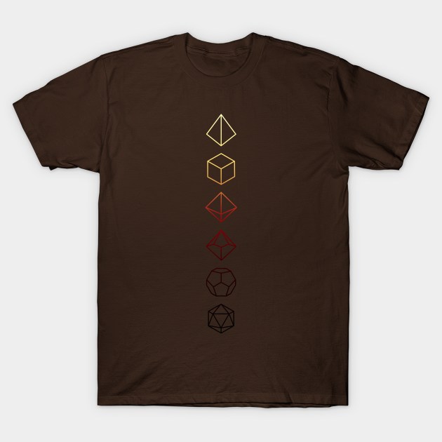 RPG Dice Dungeon T-Shirt by SimonBreeze